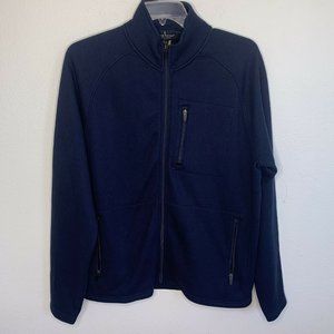 Tailor Vintage Men’s Full Zip Waffle Knit Fleece